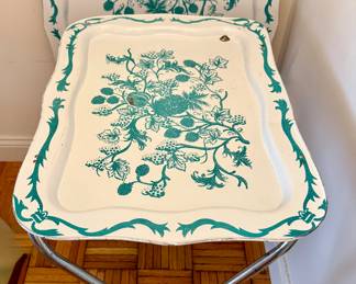 Vintage Metal TV Trays