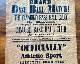 Vintage MLB Poster
