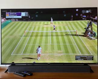 HiSense Television with Soundbar HT-X8500