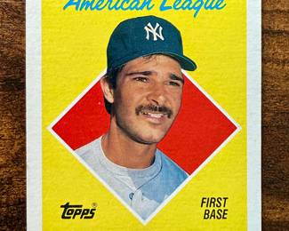 Don Mattingly Baseball Card