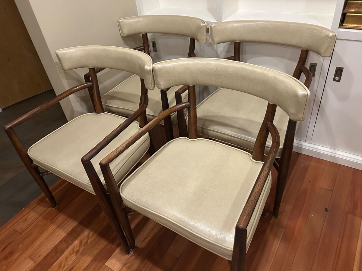Wonderful Set of Four MCM Dining Chairs