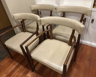 Wonderful Set of Four MCM Dining Chairs