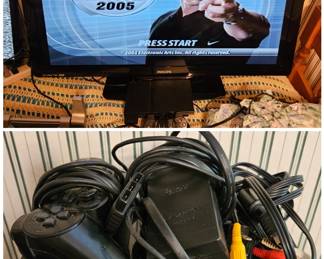 PS2 Slim w/ 8MB memory card & controller