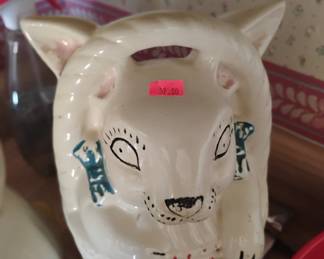 69. VINTAGE COOKIE JAR $20