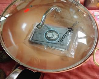 36. NEW LAGE FRYING PAN $10