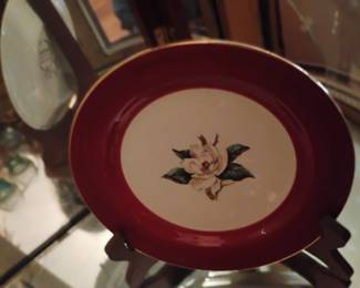 113. PLATE WITH STAND $5