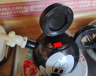 67. MICKEY MOUSE TEAPOT $20