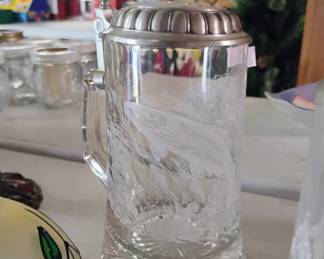 116. FISH BEER STEIN $5