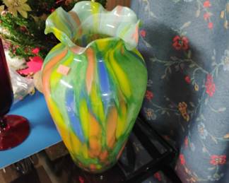 103. . VINTAGE VASE $35
