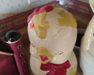 74. VINTAGE COOKIE JAR $25