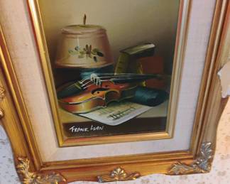 3, OIL PAINTING $35