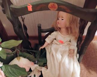 31. DOLL ON CHAIR $15