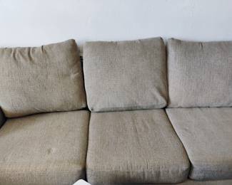 206. NICE LIVING ROOM SOFA $100. 