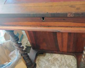 17. ANTIQUE DESK $125