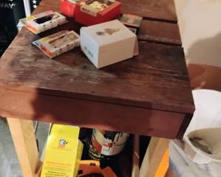 10. WOODEN WORK TABLE $15