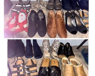 Most shoes sizes 7-10