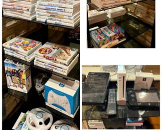 Wii game council, games and accessories