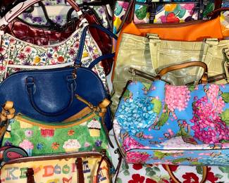 Dooney & Bourke
Purses are in excellent condition.