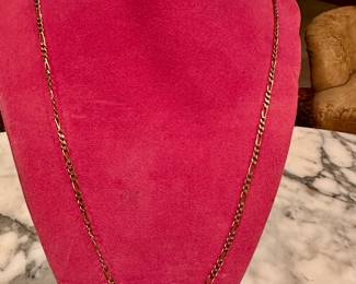 14 k GOLD 24”Neclace