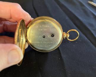 Winds with a key on the back