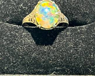 10K Opal doublet