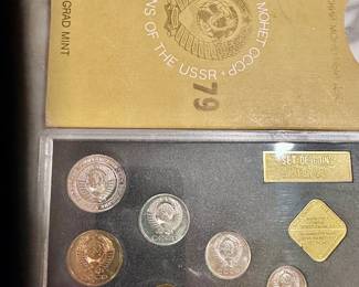 1979 Soviet Union Coin Set
Leningrad Mint