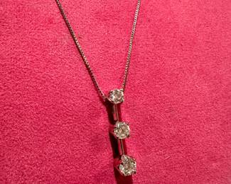 14K GOLD and Diamond Neckace
