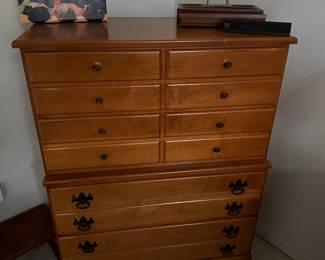 Solid Maple Dresser