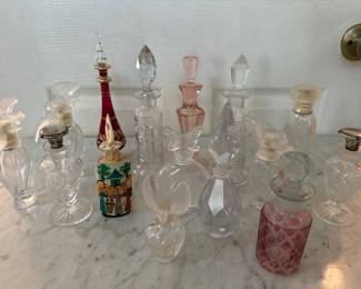 Big Collection of Perfume bottles 