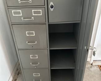 Constantine cabinet with safe