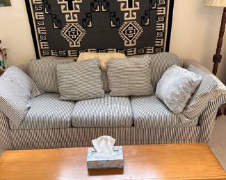 Sleeper Sofa
Hand made table / bench
