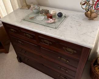 Marble Top Dresser
