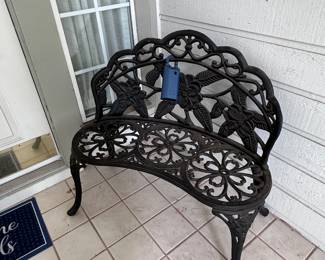 Cast Iron love seat