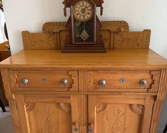 East Lake Oak Cabinet 