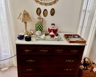 Marble Top Dresser