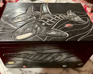 Pacific Northwest Indigenous Haida Gwaii
Argillite Box