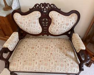 Victorian Love Seat