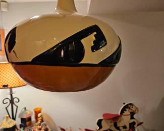 Large Santa Fe style Hanging Lamp