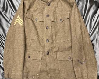 WWI US Army Artillery Uniform