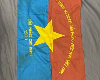 Vietnam War Era NVA flag