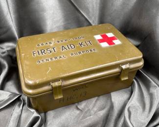 Box for a first aid kit