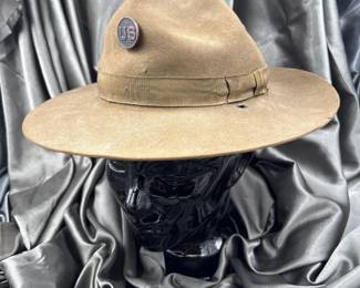 WWII army campaign hat