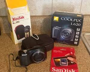 Nikon Coolpix L620 Camera Lot