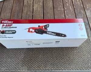 HYPER TOUGH 9-Amp 14-Inch Electric Chainsaw, Brand new