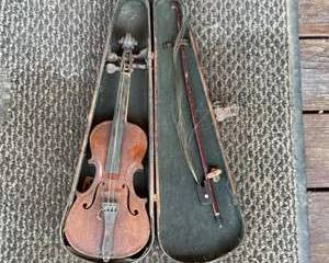 Antique Violin with Case