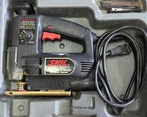 Skil Classic 4.0 Variable Speed Jigsaw and Hitachi 12SR3 Angle Grinder