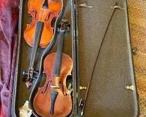 Pair of Vintage Violins