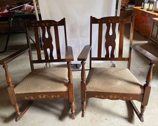 Antique rocking chairs