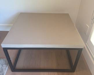 Outdoor Cement coffee table this table is brand new asking $200. Call me for the dimensions.
