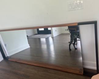 2 custom made mirrors by Anton Maka in excellent condition These are solid walnut. I’m asking 1000 for each these are 36 inches by 114 inches tall